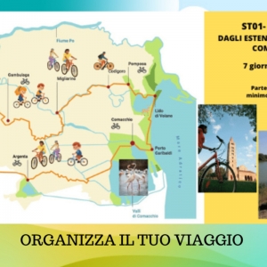 Pacchetto - Itinerario ad anello Ferrara/Comacchio/Ferrara
