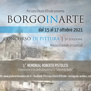 Borgo in Arte 2021 - 1° Memorial Roberto Pistolesi