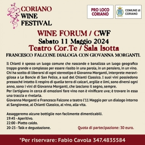 Coriano wine forum