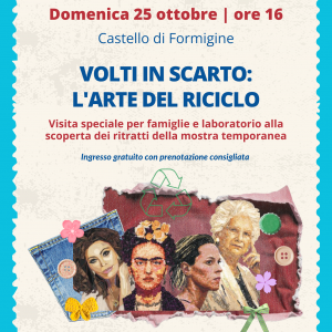 VOLTI IN SCARTO: L’ARTE DEL RICICLO